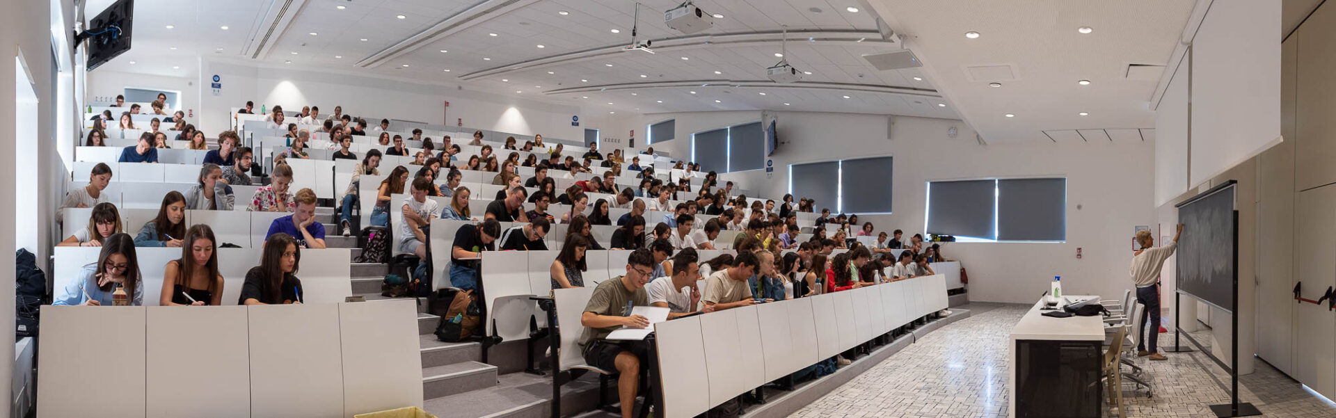 Primo giorno di lezione al Politecnico di Milano, crediti Lab Immagine Polimi